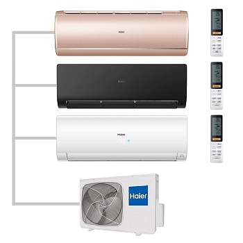 Мульти сплит-система настенная Haier AS35S2SJ2FA-G / AS25S2SF2FA-B / AS35S2SF2FA-W / 3U70S2SR5FA Inverter