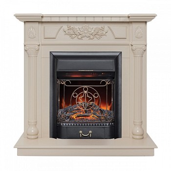 Электрокамин RealFlame  Dacota WT с очагом Majestic Lux Black RC