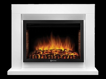 Каминокомплект Electrolux Simple 25 с очагом EFP/P-2520LS белый