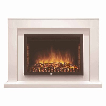 Каминокомплект Electrolux Simple 25 с очагом EFP/P-2520L белый