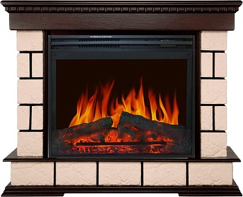 Каминокомплект Royal Flame  Shateau - Темный дуб с очагом Jupiter FX New