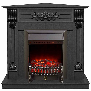 Электрокамин RealFlame Octawa Corner DN  с очагом Fobos S BL