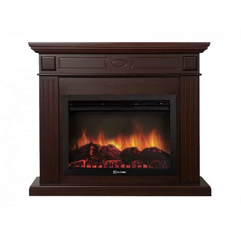Каминокомплект Electrolux Bianco 26/30 с очагом EFP/P-2620RLS шпон темный дуб