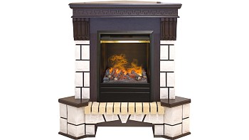 Электрокамин RealFlame  Stone Corner с очагом 3D Olympic