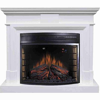 Каминокомплект Royal Flame  Coventry - Белый с очагом Dioramic 28 LED FX