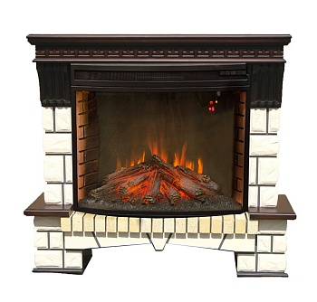 Электрокамин RealFlame  Stone new 33 AO с очагом Firestar 33 3D