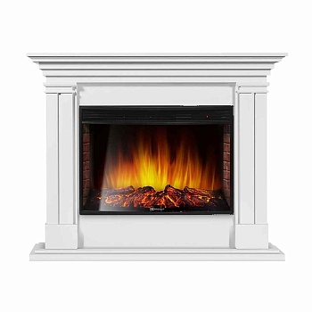 Каминокомплект Electrolux Castello 26/30 с очагом EFP/P-2620RLS белый