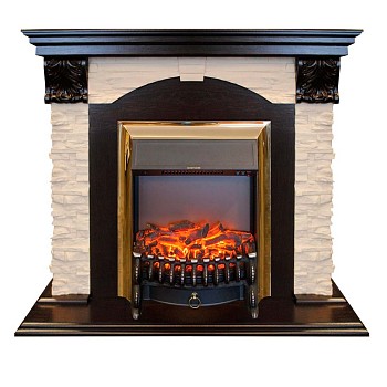 Электрокамин RealFlame Dublin Lux AO  с Fobos BR S
