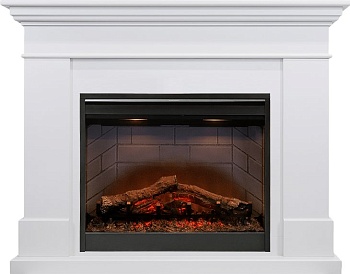 Каминокомплект Dimplex California - Белый (Высота 1005мм) с очагом Symphony 26'' DF2608-INT