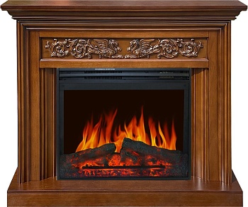 Каминокомплект Royal Flame  Nottingham - Орех с очагом Jupiter FX New