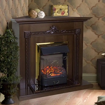 Каминокомплект Glenrich Шервуд Fobos brass