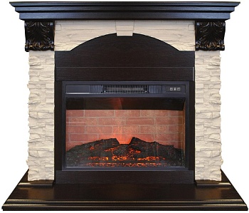 Электрокамин RealFlame Dublin Lux 24 AO с Irvine 24
