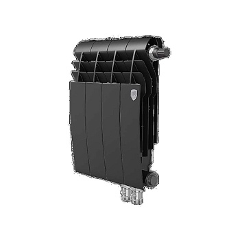 Радиатор Royal Thermo BiLiner 350 /Noir Sable VDR - 4 секц.