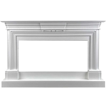 Портал Royal Flame  Chelsea - Белый (Ширина 1350 мм)