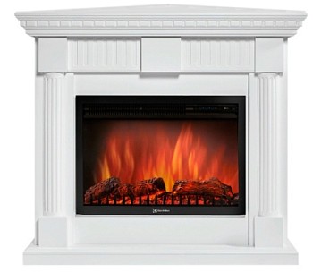 Каминокомплект Electrolux Colonnа 25 угловой с очагом EFP/P-2520LS