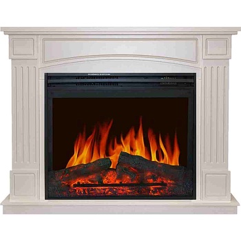 Каминокомплект Royal Flame  Boston - Алебастр с очагом Jupiter FX New
