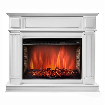 Каминокомплект Electrolux Piazza 25 с очагом EFP/P-2720RLS белый