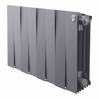Радиатор Royal Thermo PianoForte 300 /Silver Satin - 8 секц. VDR