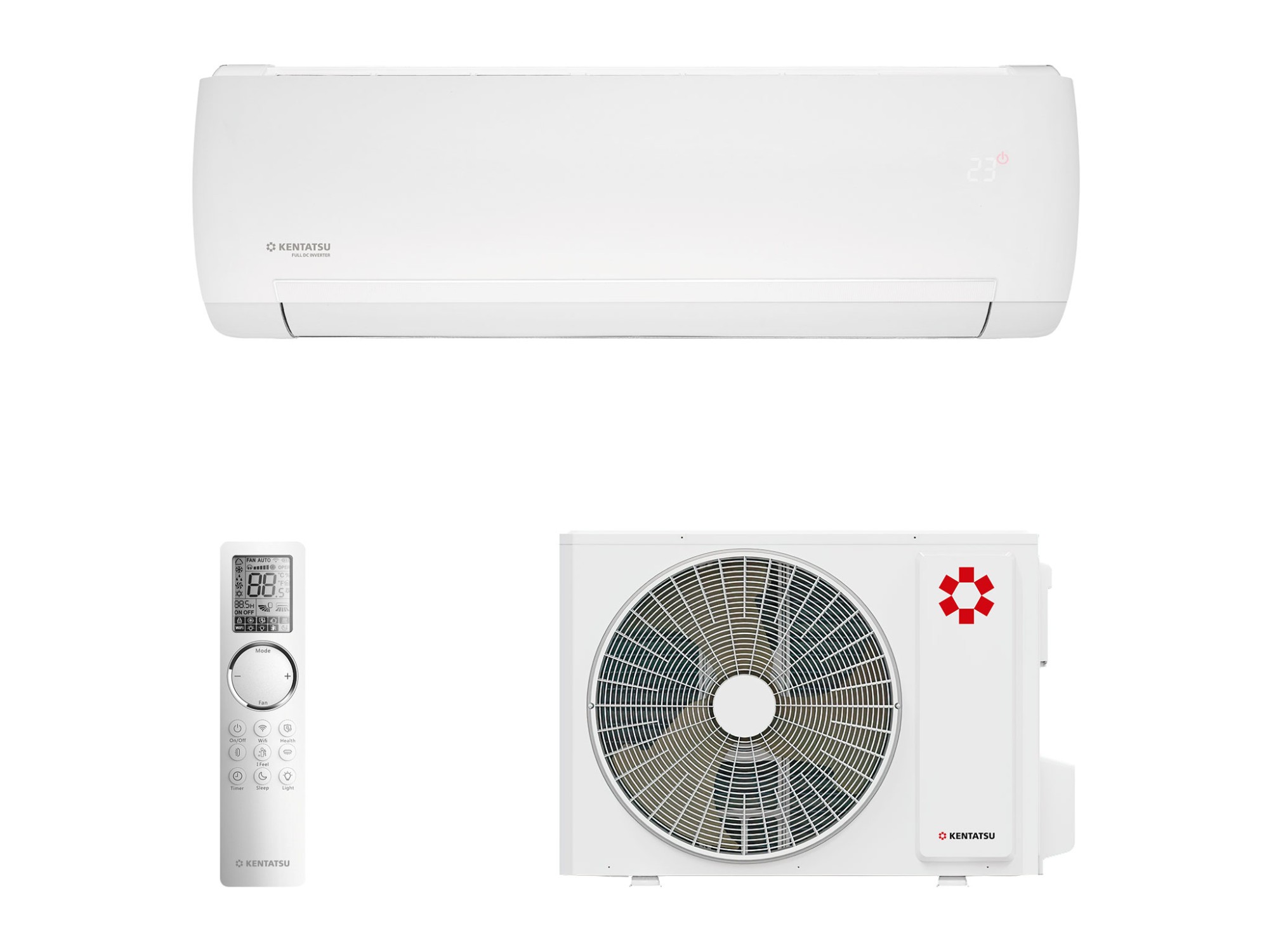 Настенная сплит-система Kentatsu KSGTO70HZRN1/KSRTO70HZRN1 Tokachi Inverter