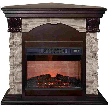 Электрокамин RealFlame Dublin Rock Corner 24 AO с Irvine 24