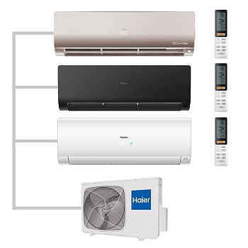 Мульти сплит-система настенная Haier AS25S2SF2FA-G / AS35S2SF2FA-B / AS25S2SF2FA-W / 3U70S2SR5FA Inverter