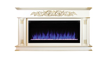 Электрокамин RealFlame  Prince 42 WT с очагом Saphir 42