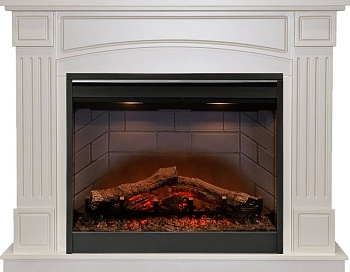 Каминокомплект Dimplex Boston - Алебастр с очагом Symphony 26'' DF2608-INT