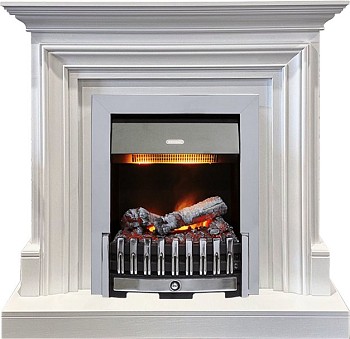 Каминокомплект Dimplex Bradford - Белый с очагом Danville Chrome FB2
