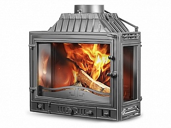 Каминная топка Kawmet W4 LPB (трехсторонняя)
