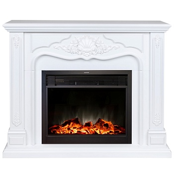 Электрокамин RealFlame  Victoria 26 WT с MoonBlaze BL S