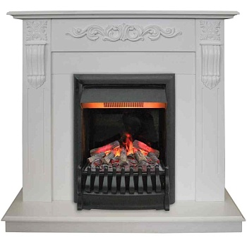 Электрокамин RealFlame Dominica  WT с Oregan 3D