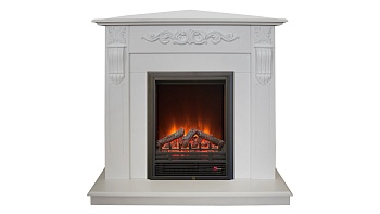 Электрокамин RealFlame  Dominica Corner WT с очагом Eugene