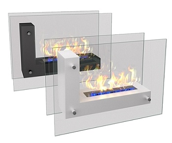 Биокамин напольный Zefire Fidero 1000 белый