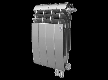 Радиатор Royal Thermo BiLiner 350 /Silver Satin VDR - 4 секц.