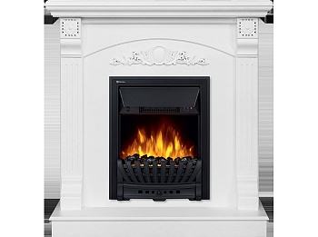 Каминокомплект Electrolux Barocco Classic с очагом EFP/P-1020LS белый
