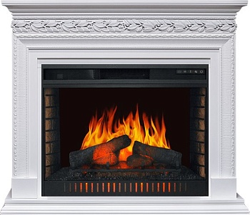 Каминокомплект Royal Flame  Valletta - Белый с очагом Vision 30 EF LED FX