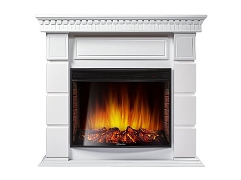 Каминокомплект Electrolux Elegante 25 с очагом EFP/P-2720RLS белый