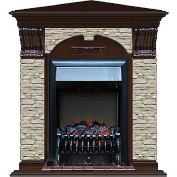 Каминокомплект Glenrich Арочный Мисхор угловой (Magestic)