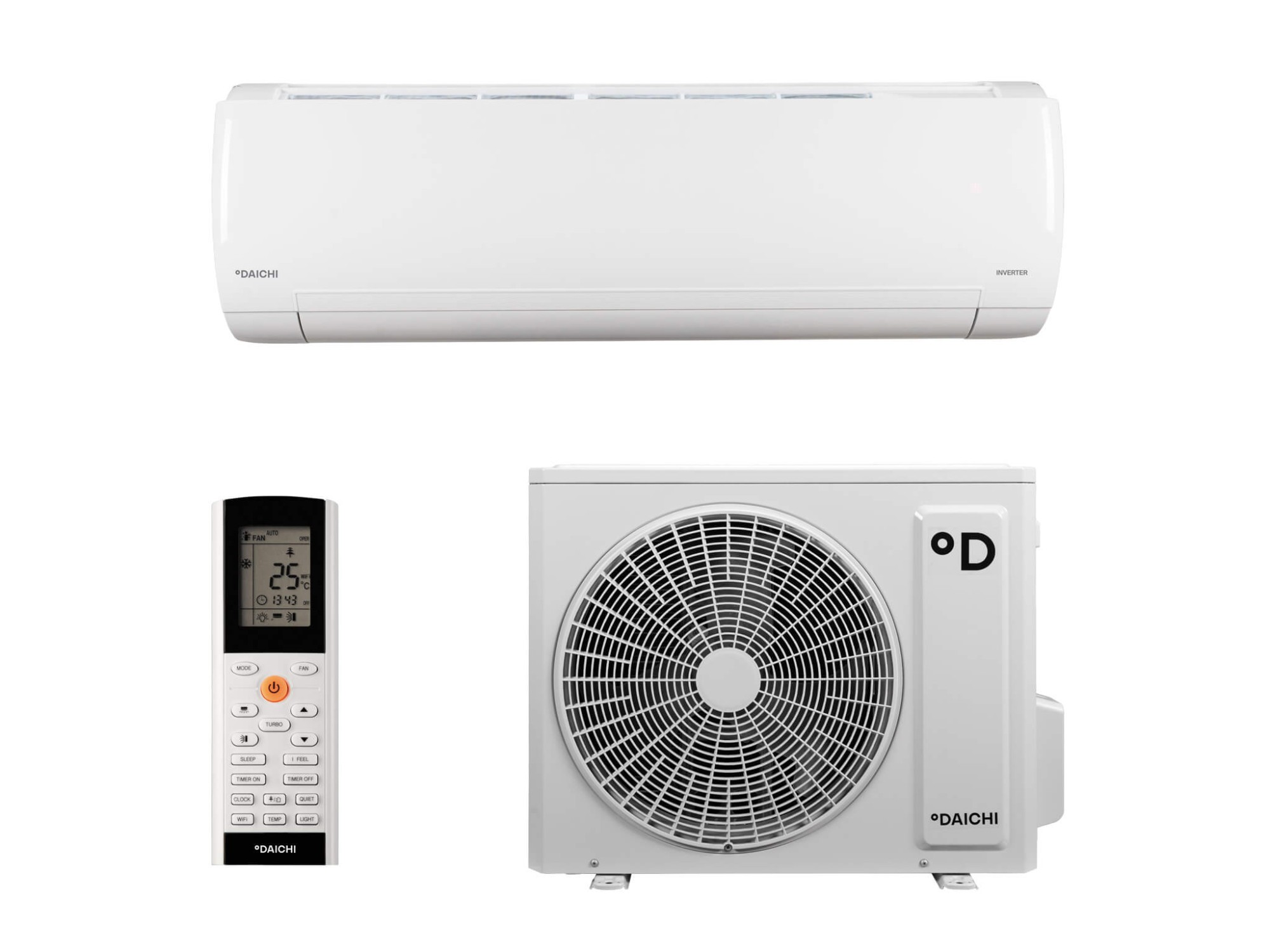 Настенная сплит-система Daichi SIB70AVQS1R/SIB70FVS1R Siberia Inverter