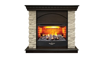 Электрокамин RealFlame  Elford 25,5 AO с очагом FireStar 25,5 3D