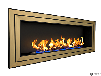 Биокамин Zefire Sirius 1800 Латунь