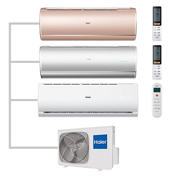 Мульти сплит-система настенная Haier AS35S2SJ2FA-G / AS25S2SJ2FA-S / AS12TS6HRA-M / 3U70S2SR5FA Inverter