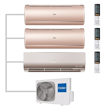 Мульти сплит-система настенная Haier AS35S2SJ2FA-G / AS35S2SJ2FA-G / AS35S2SF2FA-G / 3U70S2SR5FA Inverter