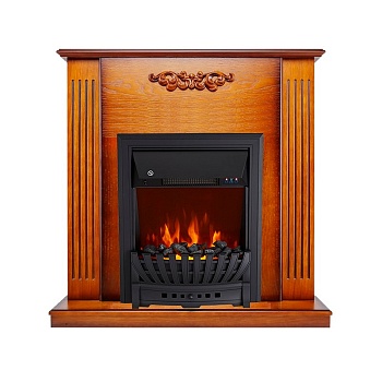 Каминокомплект Royal Flame  Lumsden - Дуб антик с очагом Aspen Black
