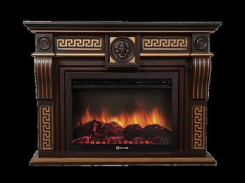 Портал Firelight Vittoriano 30 Темный дуб с золотой патиной