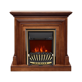 Каминокомплект Royal Flame  Bradford - Орех с очагом Aspen Gold